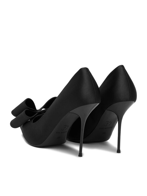 Eva Minge Pantofi cu toc subțire Eva Minge EO-EMI-25P142 Negru