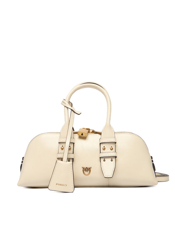 PINKO Soma PINKO Bowling Bag Baguette AI 25-26 105334 A2VW Écru