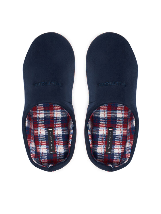 Tommy Hilfiger Παντόφλες Σπιτιού Tommy Hilfiger M Check House FM0FM05615 Σκούρο μπλε