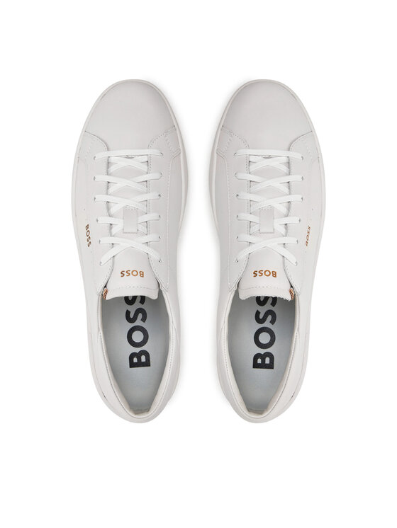 BOSS Sneakersy Boss Belwar Tenn lt 50522865 Biały