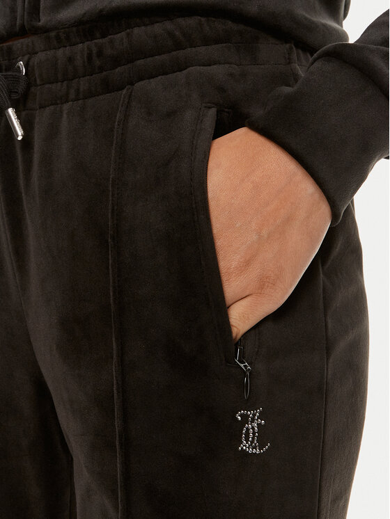 Juicy Couture Juicy Couture Pantalones de chándal Tina JCAPW045 Negro Regular Fit