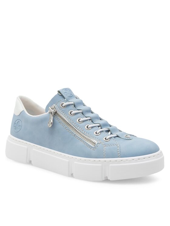Rieker Sneakersy Rieker N5952-10 Niebieski