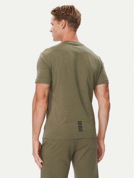 EA7 Emporio Armani EA7 Emporio Armani Camiseta 8NPT25 PJVPZ U7014 Caqui Regular Fit