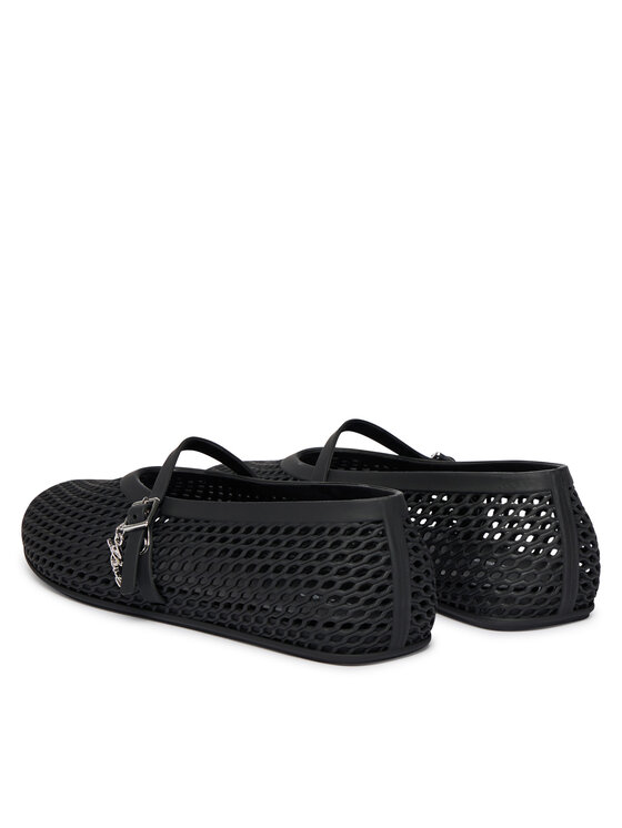 KARL LAGERFELD Balerina KARL LAGERFELD Jelly Ballet KL80035 Fekete