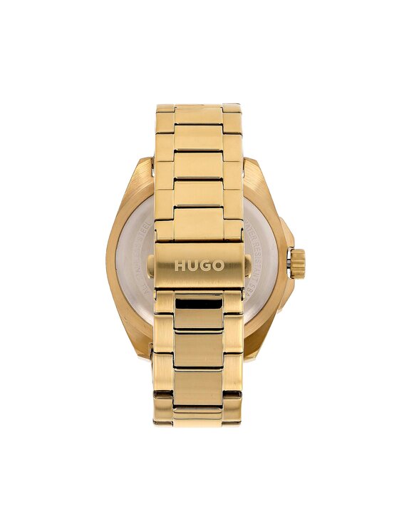 HUGO Hodinky Hugo 1530304 Zlatá