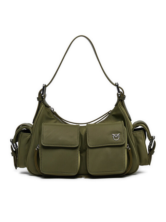 PINKO Torbica PINKO Cargo Bag Classic Kaki