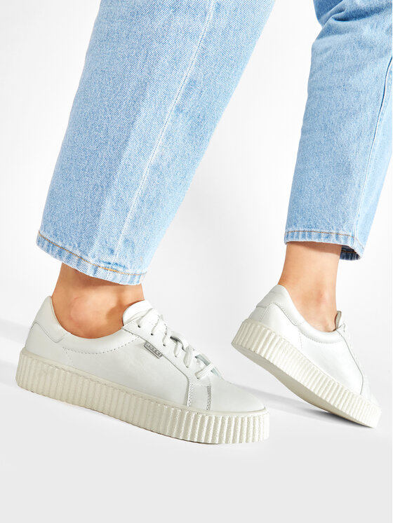 Nessi Sneakersy Nessi 17111 Biały