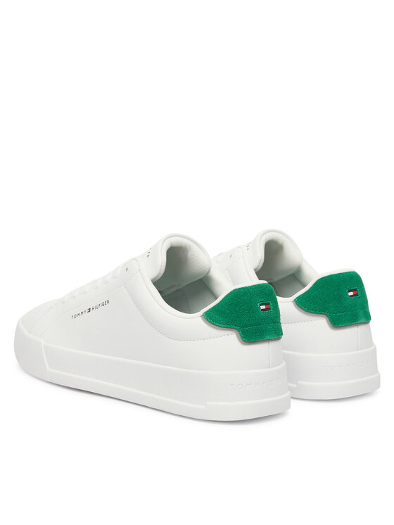 Tommy Hilfiger Superge Tommy Hilfiger Th Court Lth Detail Ess FM0FM05367 Bela