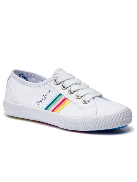 Pepe Jeans Zapatillas de tenis Pepe Jeans Baker Tape PGS30383 Blanco