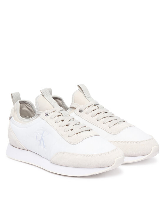 Calvin Klein Snīkeri Calvin Klein Retro Runner YM0YM01414 Krēmkrāsas