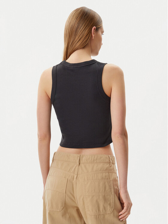Roxy Roxy Топ ERJKT04261 Сірий Slim Fit
