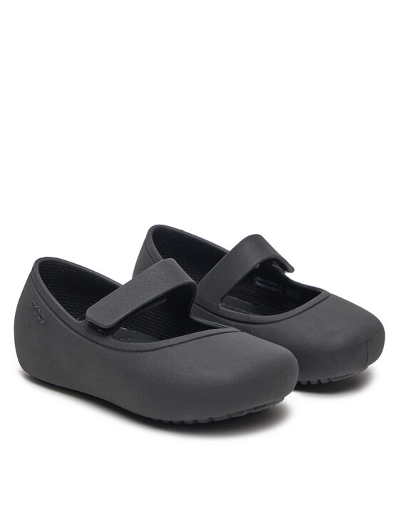 Crocs Baleríny Crocs Brooklyn Mary Jane Flat T 209430 Čierna