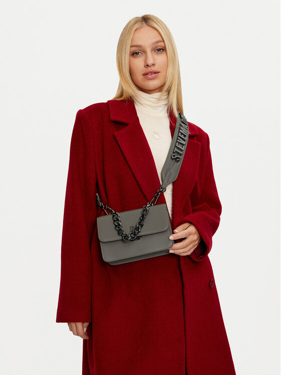 Steve Madden Дамска чанта Steve Madden Bzen SM13001124 Сив