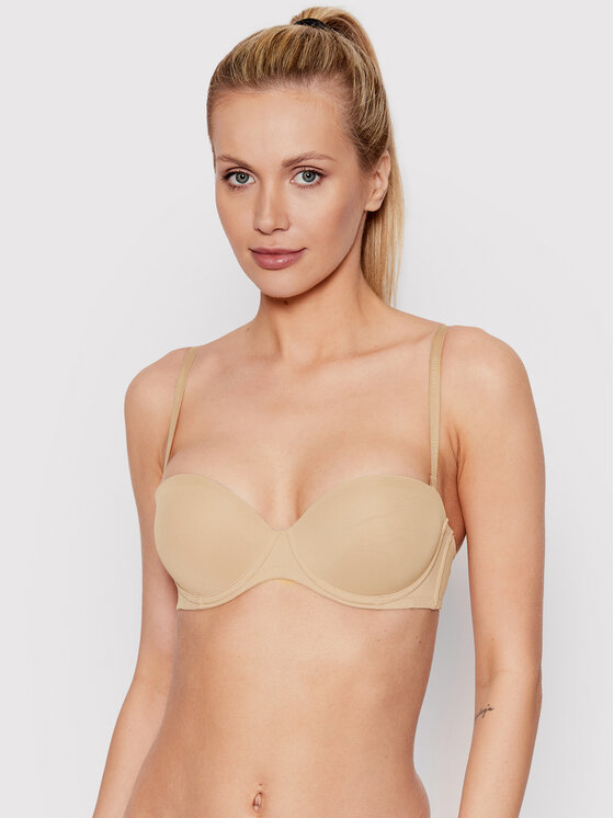 Calvin Klein Underwear Calvin Klein Underwear Grudnjak push-up 0000F2660E Bež