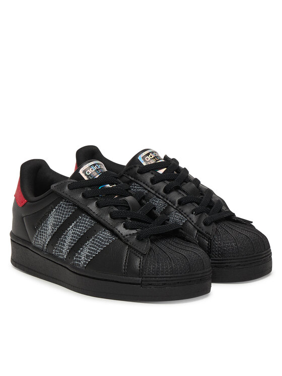 adidas Снікерcи adidas Superstar Led Lights Comfort Closure Elastic Lace Shoes IH6388 Чорний