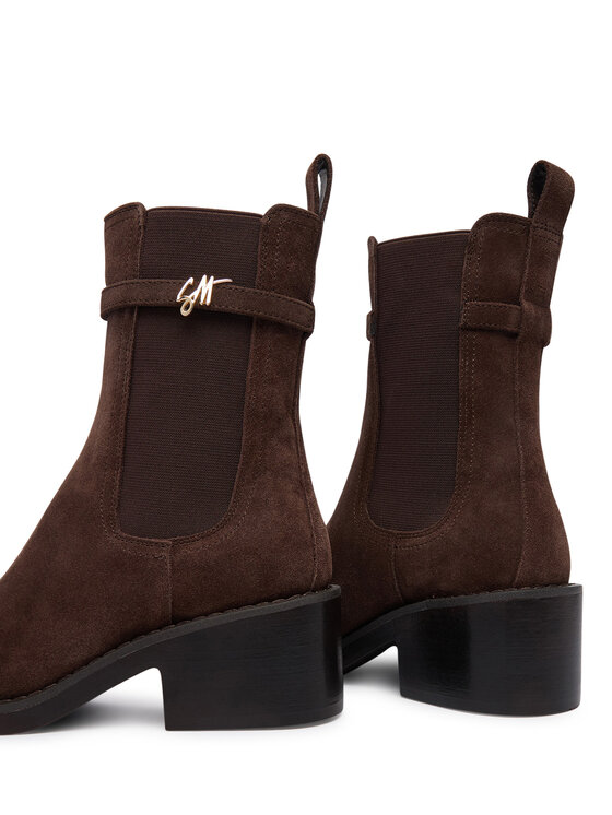 Steve Madden Ботильйони Steve Madden Charity 11005782 Коричневий
