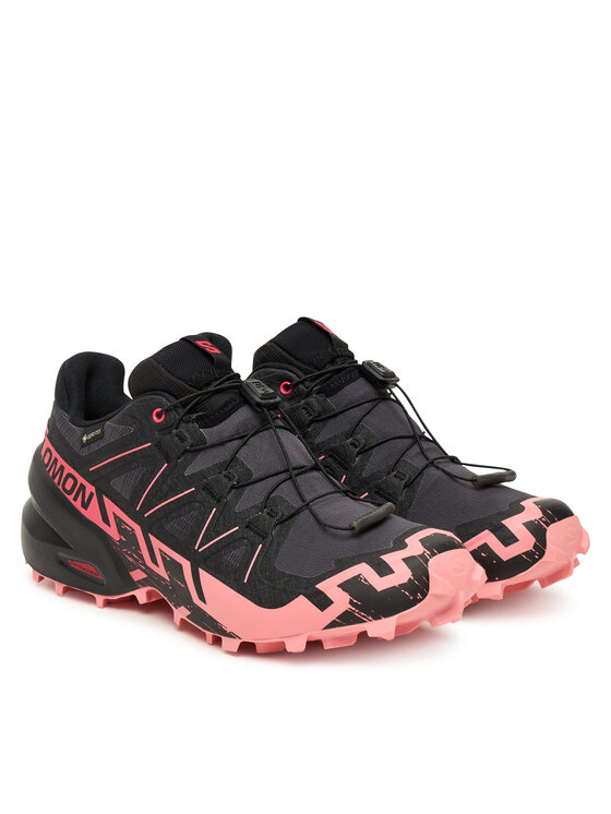 Salomon Běžecké boty Salomon Speedcross 6 Gore-Tex L47880400 Šedá