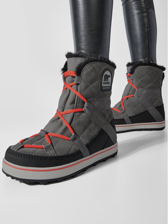 Sorel Cizme de zăpadă Sorel Glacy Explorer Shortie NL2079 Gri