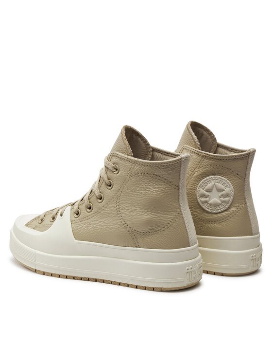 Converse Кецове Converse Chuck Taylor All Star Construct Leather A06595C Бежов