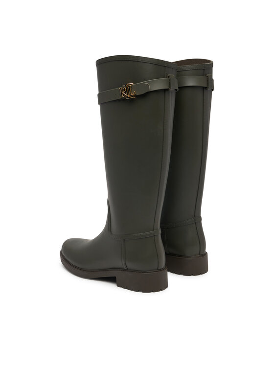 LAUREN RALPH LAUREN Gumáky LAUREN RALPH LAUREN Portiah Bo Wbo 802980678003 Zelená