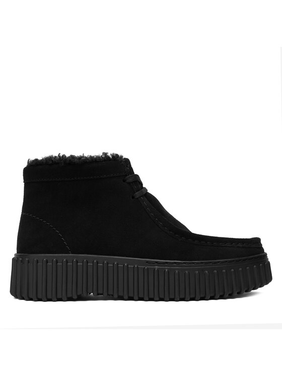 Clarks Черевики Clarks Torhill Moss 26182916 Чорний