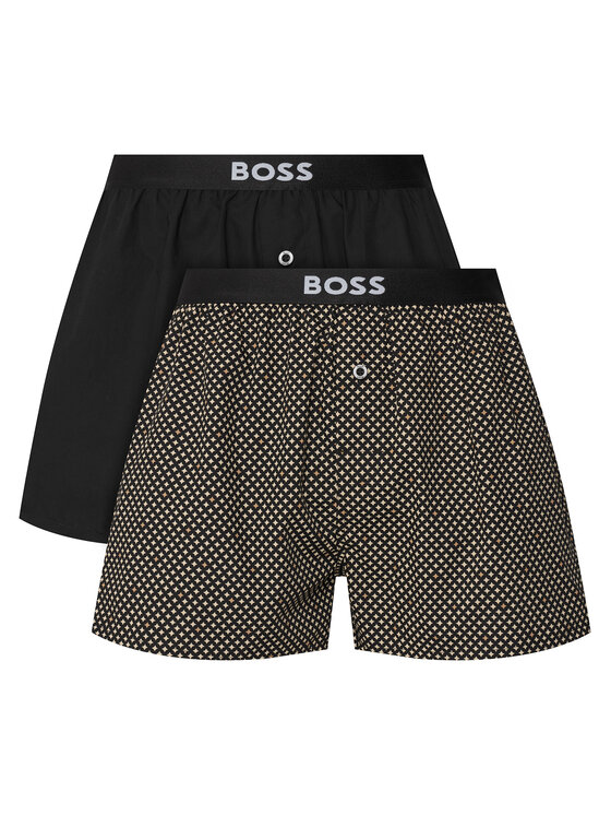 HUGO HUGO Conjunto de calzoncillos boxer 50535781 Beis Regular Fit