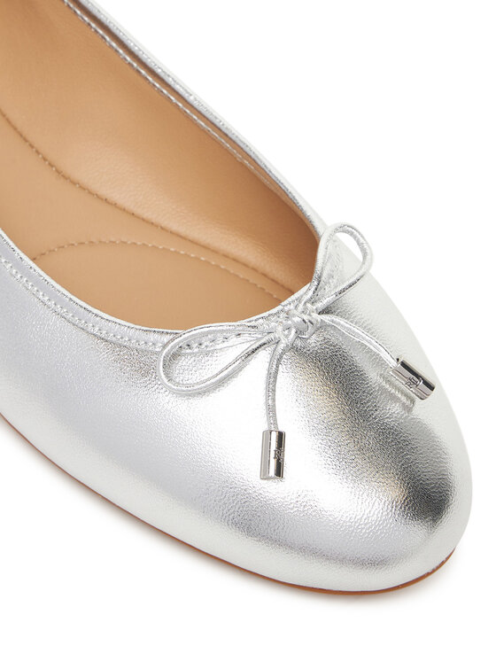 LAUREN RALPH LAUREN Baleríny LAUREN RALPH LAUREN Jayna 802978836001 Stříbrná