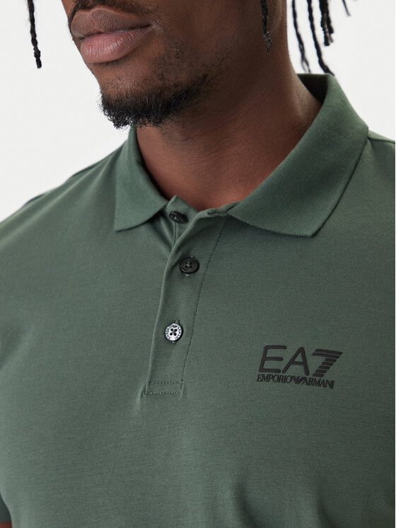 EA7 Emporio Armani EA7 Emporio Armani Polo 8NPF14 PJVQZ U7260 Verde Regular Fit