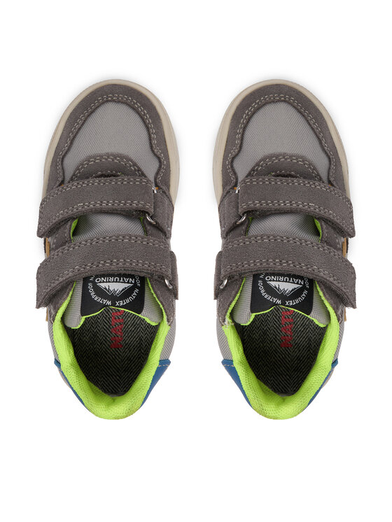 Naturino Sneakersy Naturino Hess 3 Vl Wp. 2018595-02-1B06 M Sivá