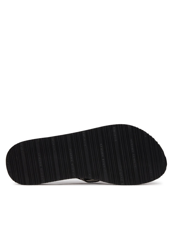 Tommy Hilfiger Žabky Tommy Hilfiger Th Webbing Summer Sandal FW0FW09193 Černá