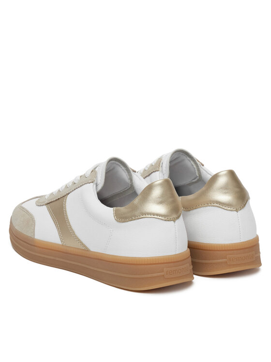 Remonte Sneakersy Remonte D2C01-81 Biały