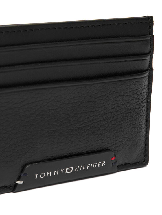 Tommy Hilfiger Kreditinių kortelių dėklas Tommy Hilfiger Th Corp AM0AM14793 Juoda