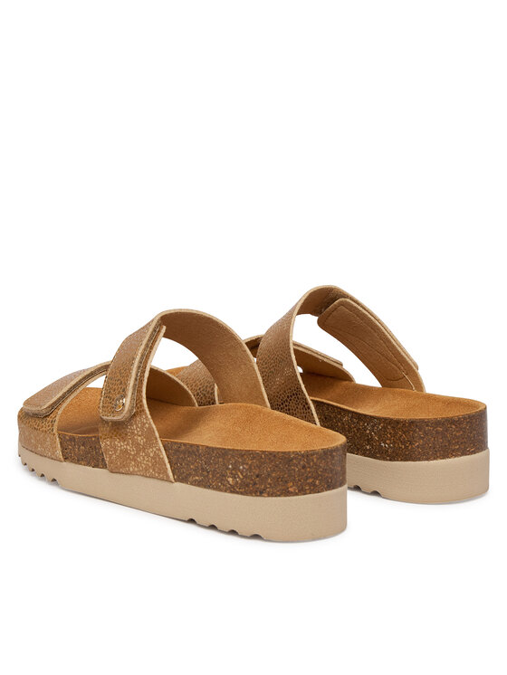 Scholl Шльопанці Scholl Lusaka 2.0 MF00879 Золотий
