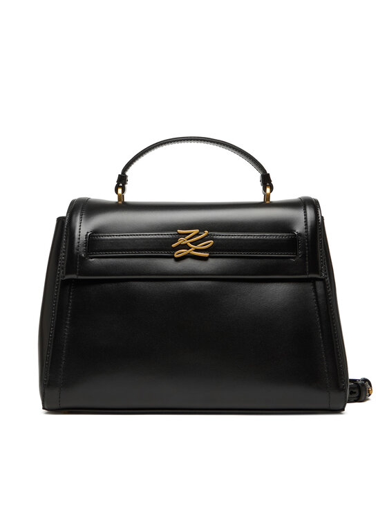 KARL LAGERFELD Ročna torba KARL LAGERFELD A4W30099 Črna