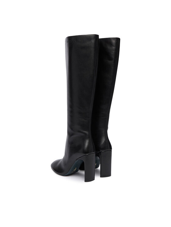 Patrizia Pepe Kozačky Patrizia Pepe 2Y0035 L048 K103 Černá