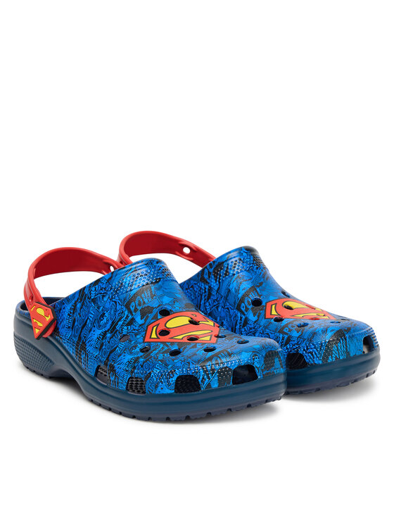 Crocs Natikači Crocs Superman Classic Clog 211131 Modra