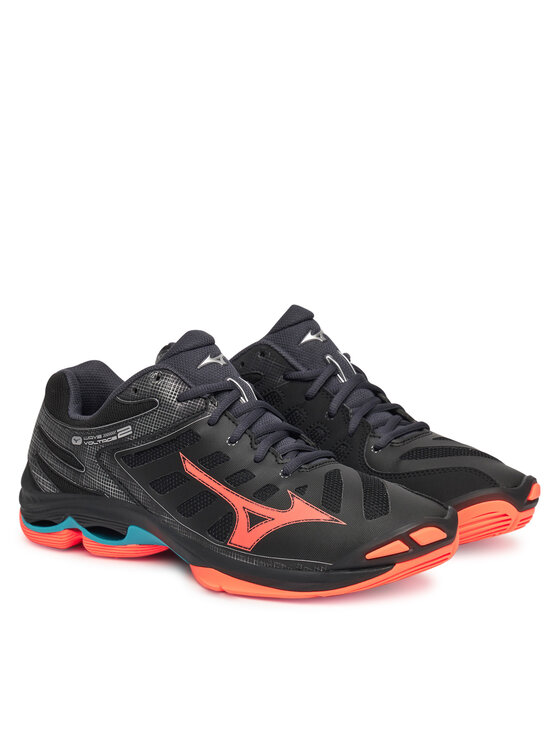 Mizuno Παπούτσια Σάλας Mizuno Wave Voltage 2 V1GA2460 Μαύρο