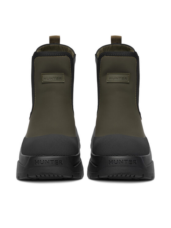 Hunter Členková obuv s elastickým prvkom Hunter CEO-SX2405-1 Kaki