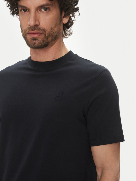 KARL LAGERFELD KARL LAGERFELD T-shirt 755750 552221 Blu scuro Regular Fit