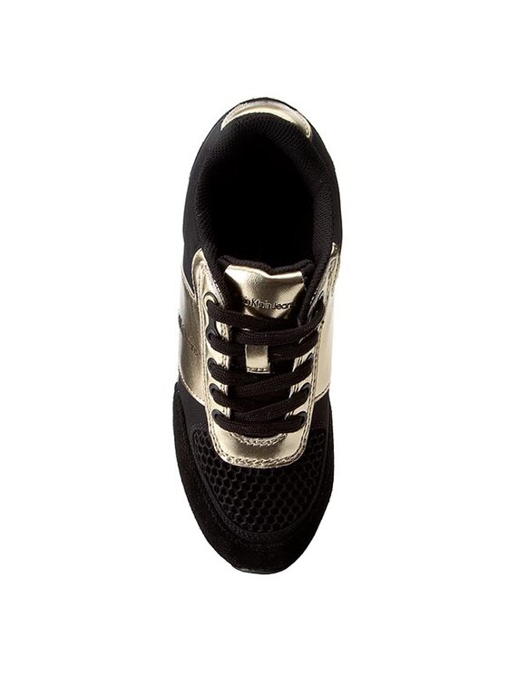Calvin Klein Jeans Snīkeri Calvin Klein Jeans Tanya R0651 Black/Gold