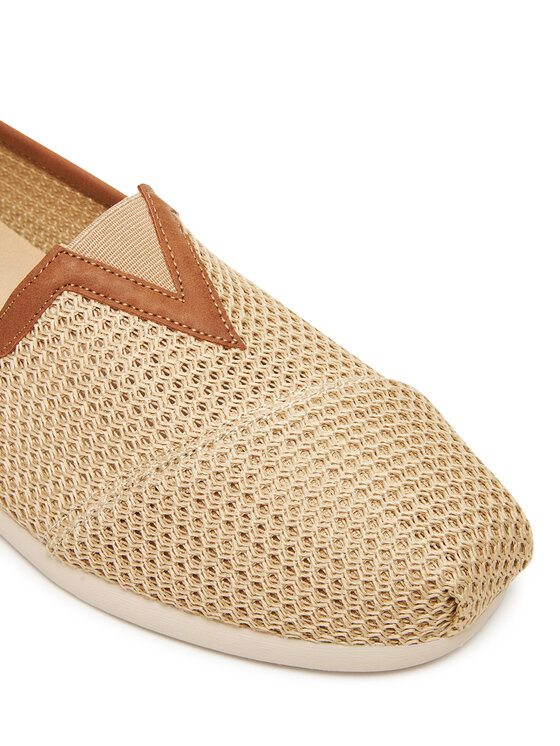 Toms Poltopánky Toms Alpargata 10021908 Béžová
