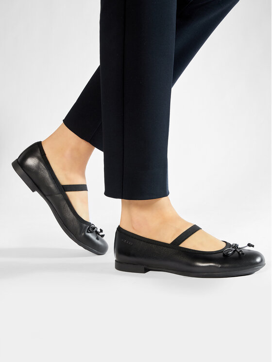 Geox Baleríny Geox J Plie' B J3455B 00043 C9997 D Černá