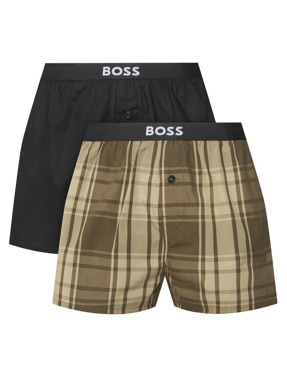 BOSS BOSS Conjunto de calzoncillos boxer 2P Boxer 50535781 Verde