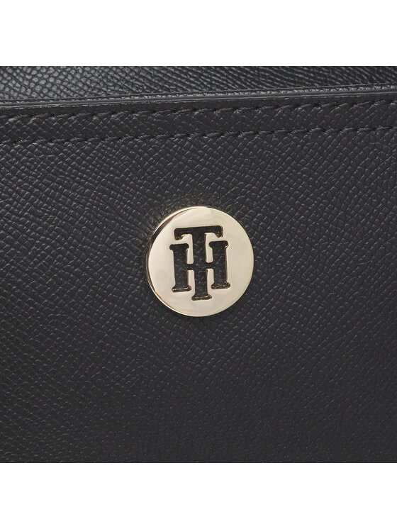 Tommy Hilfiger Torebka Tommy Hilfiger Honey Small Tote AW0AW10449 Czarny