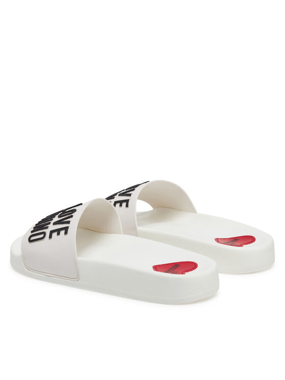 LOVE MOSCHINO Шльопанці LOVE MOSCHINO JA28052G1MI14100 Білий