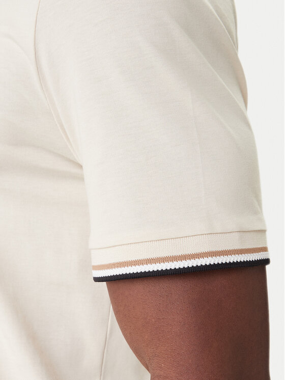 BOSS BOSS Camiseta Thompson 04 50501097 Écru Regular Fit