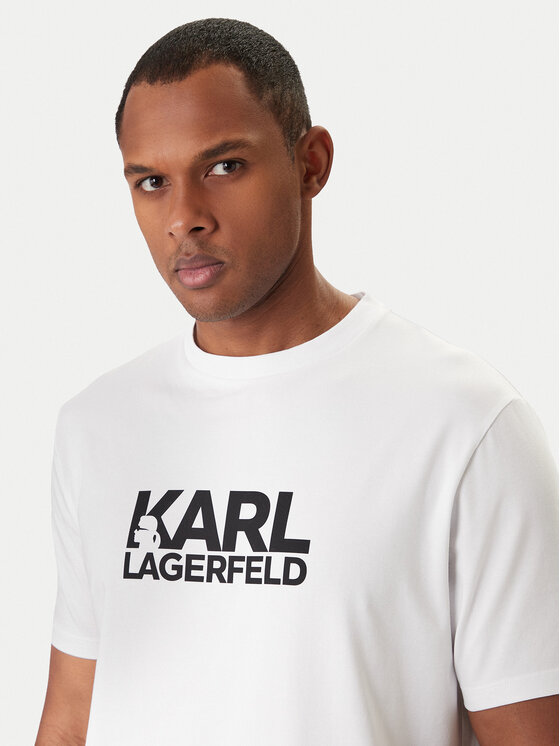 KARL LAGERFELD KARL LAGERFELD Camiseta 755780 561235 Blanco Regular Fit