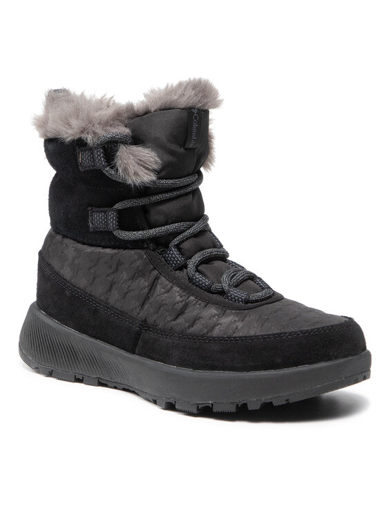 Columbia Stivali da neve Columbia Slopeside Peak Luxe BL5106 Nero