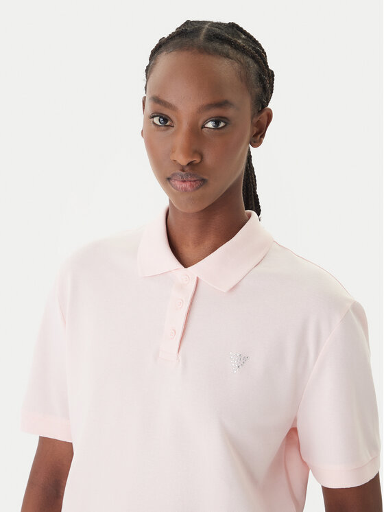 Guess Guess Polo V6GP11 K3278 Rosa Regular Fit