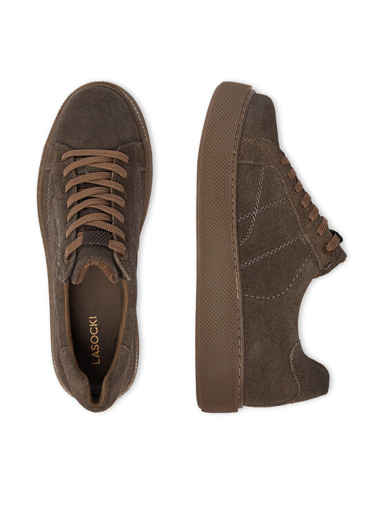 Lasocki Sneakers Lasocki CEO-WI23-CRICKIT-07 Kaki